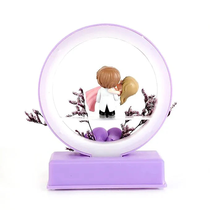 Chocozone Musical Couple Showpiece with Lights